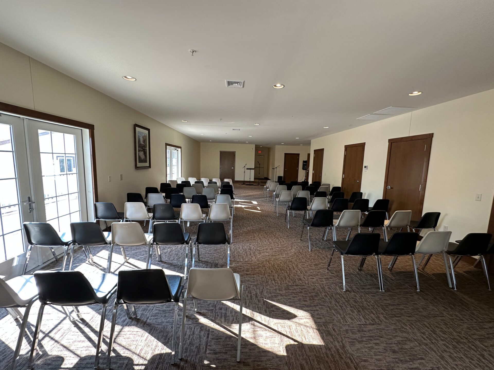 Upper Dining Hall Conference Set Up 2